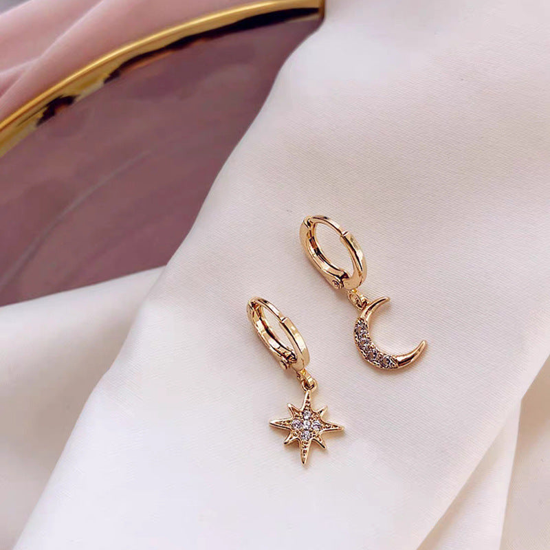 Diamond earrings and light luxury Earrings